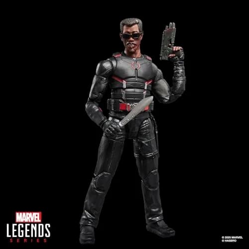 Marvel Legends Series Marvel's Blade Action Figure 6-Inch (15 cm) | Movie-Inspired Collectible with 7 Accessories thumbnail 3