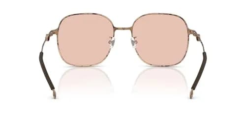 Diesel DL1010D Square Sunglasses Paper Transparent Bronze/Pale Rose 58mm | UV Protection thumbnail 4