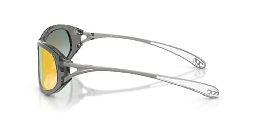 Diesel DL2007U Universal Fit Sunglasses | Cat Eye, UV Protected, 57 mm thumbnail 3