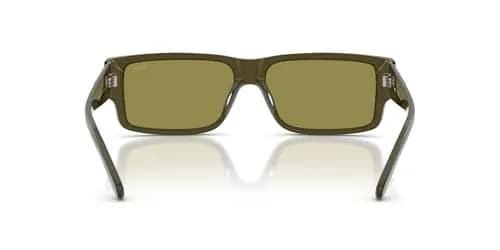 Diesel DL2003 Sunglasses, Green/Green, 57 mm | UV Protected, Unisex, Classic Style thumbnail 4