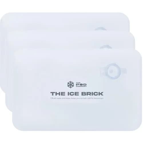 THE POD COMPANY 3-Pack Ice Brick | Reusable 3 lb Ice Blocks for Cold Plunge, Long-Lasting Cooling (en_US) thumbnail 1