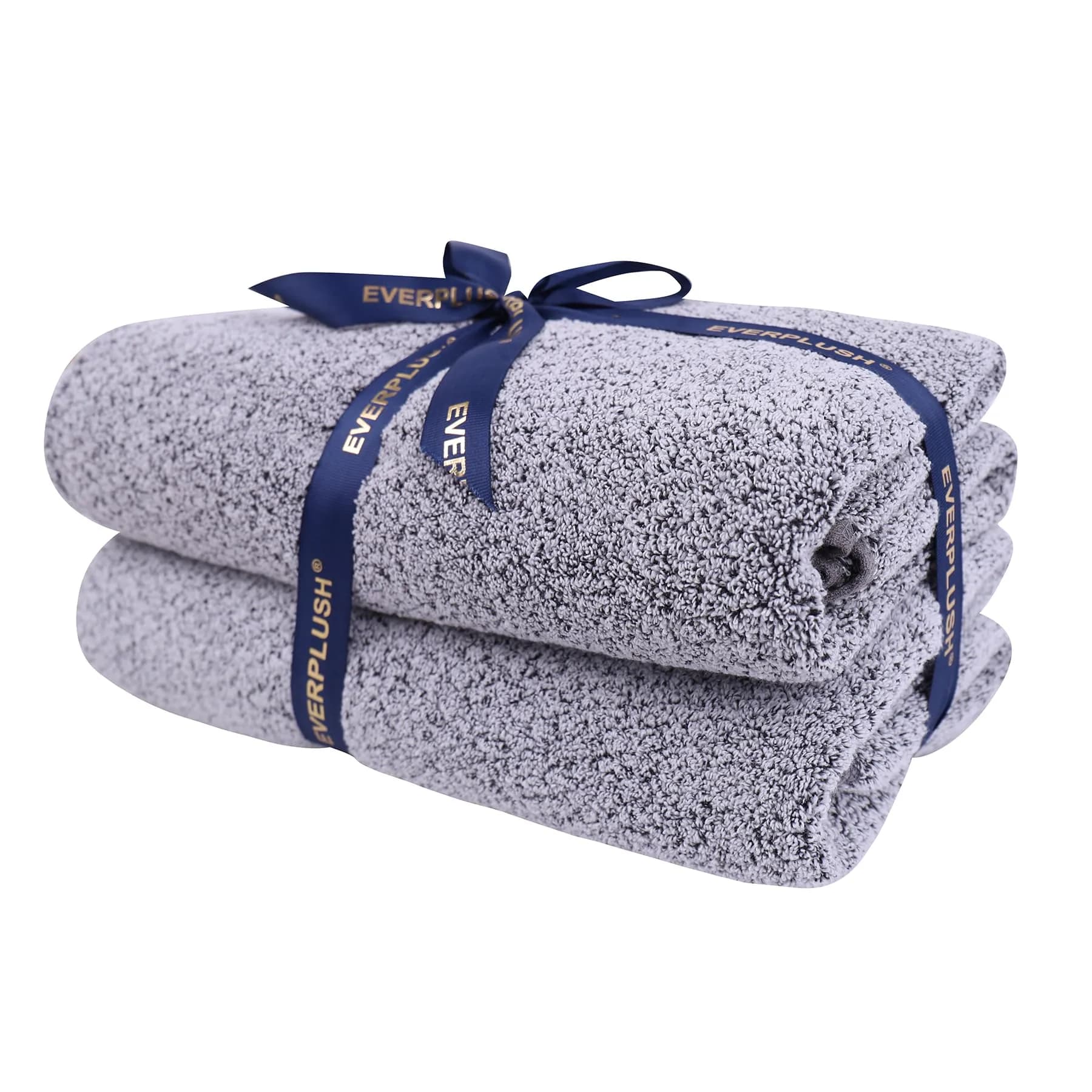Everplush Diamond Collection Extra Large Bath Towel Sheet – 2 PK, Super Soft & Highly Absorbent, Quick-Drying, Oversized & Thick