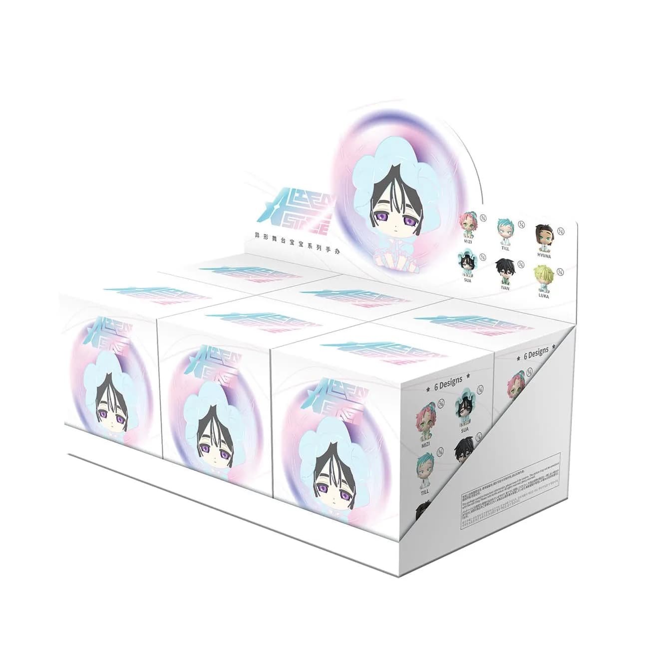 YJacuing Alien Stage Baby Series Figurine Set | Collectible 2.4" PVC Figures for Fans & Decor — Multicolor