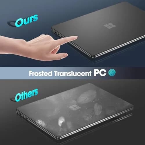ProCase Black Hard Shell Case for 15 Inch Surface Laptop 8 2026 / Laptop 7 2024 | Lightweight & Vented thumbnail 7