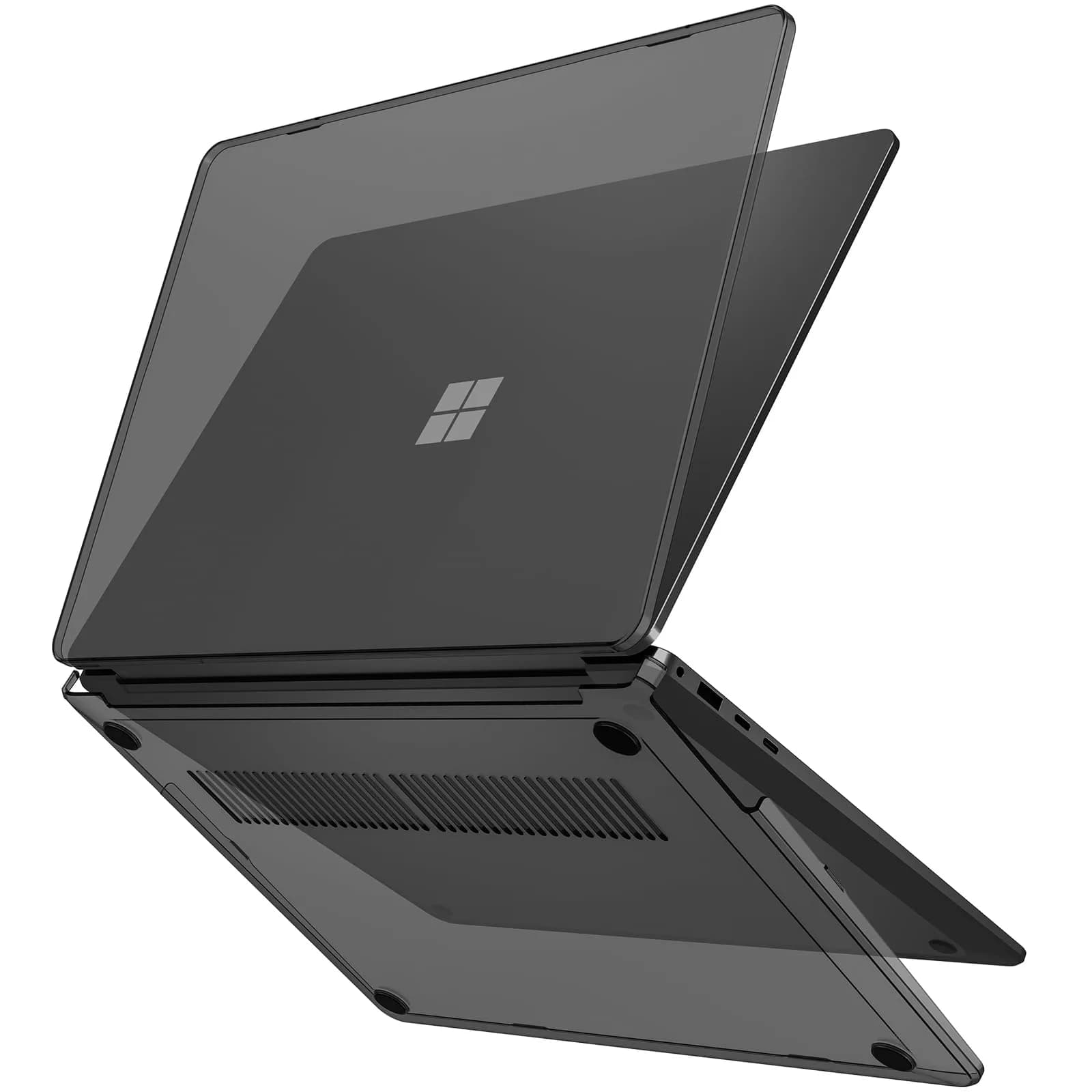 ProCase Black Hard Shell Case for 15 Inch Surface Laptop 8 2026 / Laptop 7 2024 | Lightweight & Vented