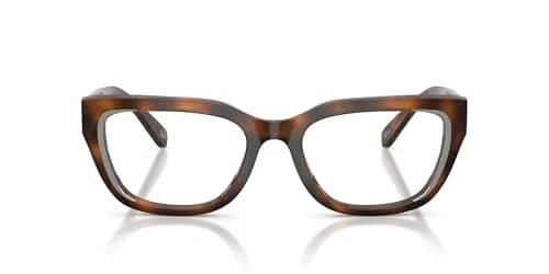 Diesel Prescription Eyewear Frames, Havana/Demo Lens, 54 mm | Unique Metal Detail & Rounded Temples thumbnail 1