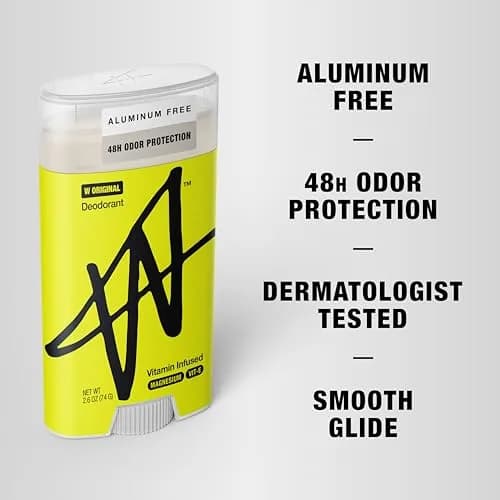 W by Jake Paul Men's Aluminum-Free Deodorant 2.6 oz | Sensitive Skin Friendly, Dermatologist Tested, Vitamin-Infused thumbnail 3