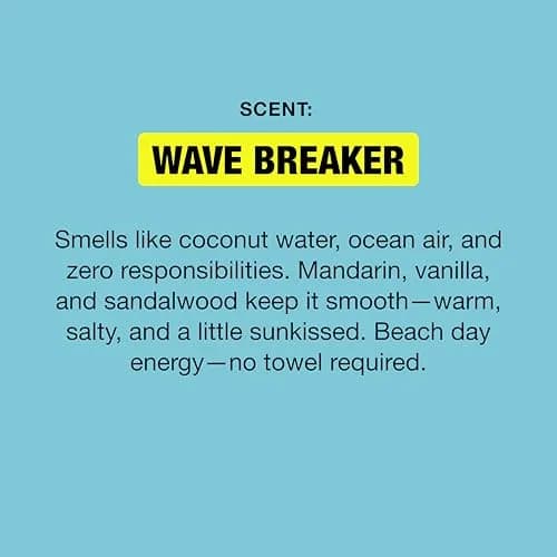 W Men’s Aluminum-Free Deodorant 2.6 oz | Sensitive Skin Friendly, Vitamin-Infused, Wave Breaker Scent thumbnail 4