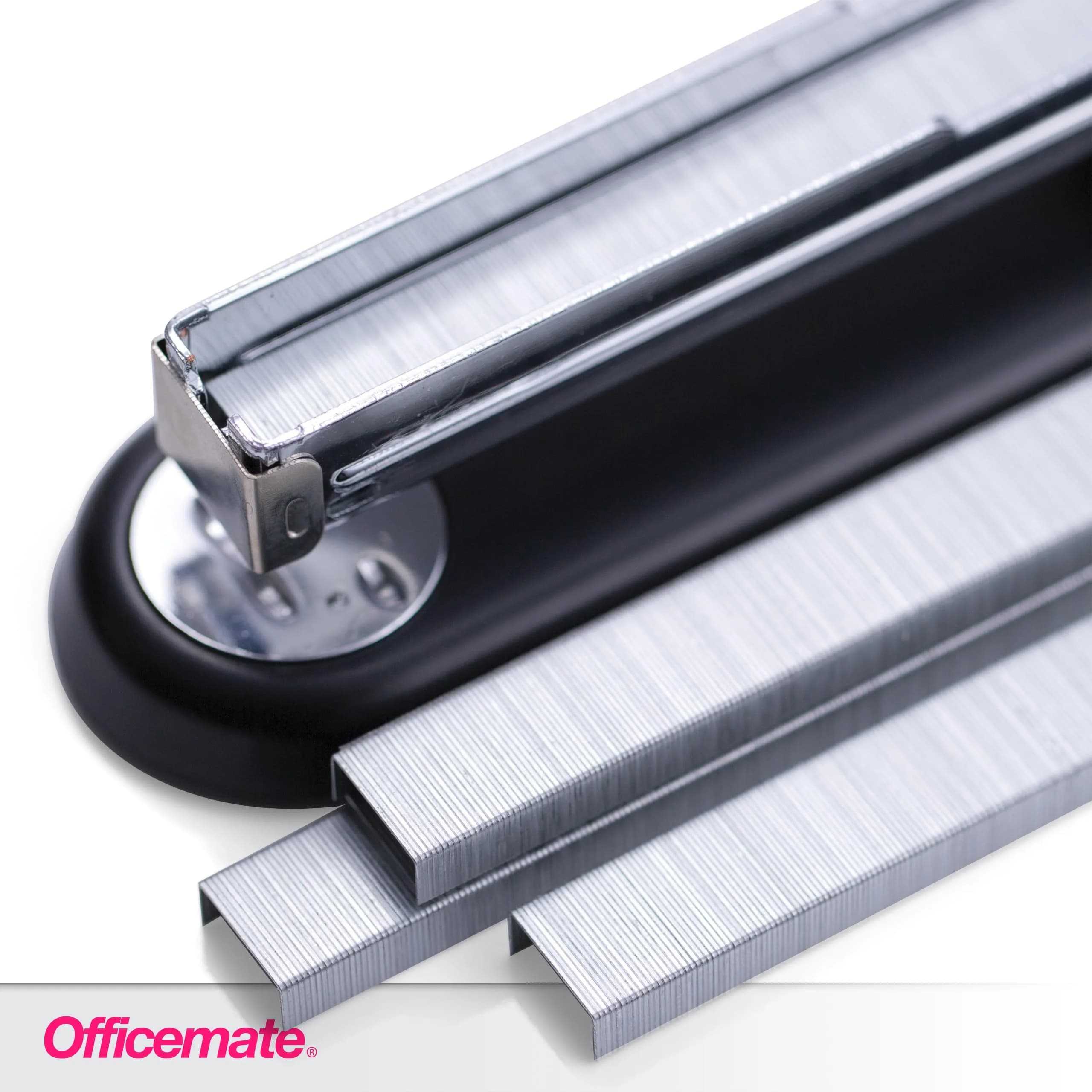 Officemate Standard Staples 5 Boxes (25,000 Staples) | 1/4-inch Leg, 20-Sheet Capacity - view 4