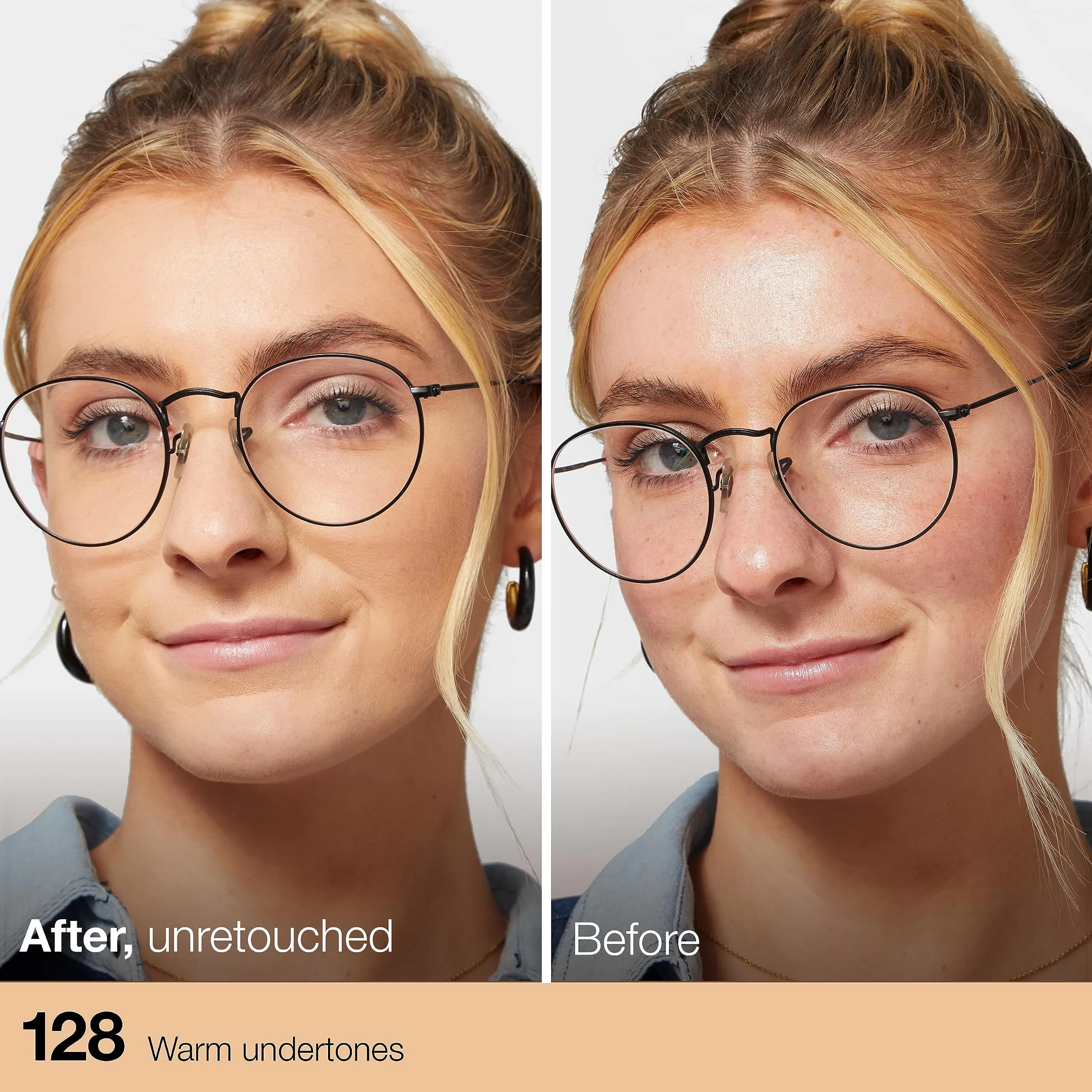 Maybelline Fit Me Matte + Poreless Foundation, Warm Nude, Pack of 2 - view 3