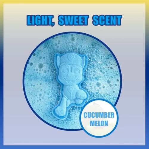 Townley Girl Paw Patrol Bath Bomb Set, 6-Piece Bubble Gum Scented, Ages 3+ | Adventure Bath Time thumbnail 5
