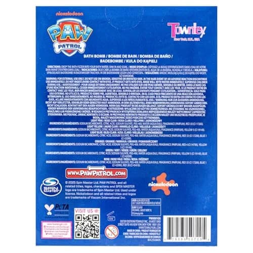 Townley Girl Paw Patrol Bath Bomb Set, 6-Piece Bubble Gum Scented, Ages 3+ | Adventure Bath Time thumbnail 9