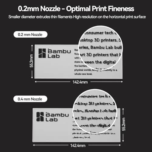 COMTREE Bamboo Original 0.6mm Hardened Steel Nozzle Assembly Hotend Kit for Bambu LAB X1/P1 Series 3D Printers | Wear-Resistant for Abrasive Filaments thumbnail 3