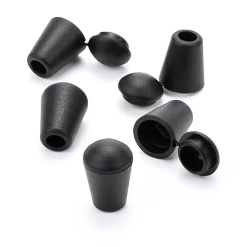 CooBigo Plastic Paracord Cord Ends Caps 25 Pack | Cord Lock Replacement for Shoelaces & Clothing thumbnail 7