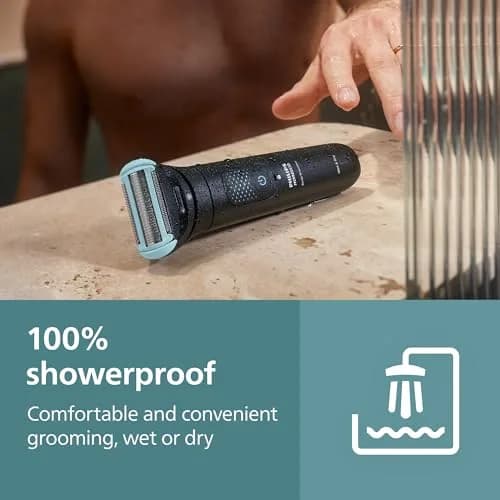 Philips Norelco Body Groomer 7000 Series BG7490/50 | Waterproof Men's Full Body Groomer with Travel Case, 120 Min Runtime thumbnail 9
