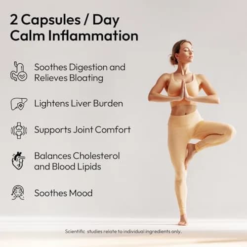 BIGVITA CoCrystal Curcumin+ 60 Capsules | 60x Absorption with Curcumin & L-Carnitine | Dietary Supplement for Daily Wellness | Made in USA thumbnail 2