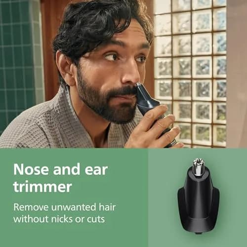 Philips Norelco All-in-One 3000 Series 13-in-1 Trimmer MG3919/50 | 9 Length Settings, Skin-Friendly Blades thumbnail 4