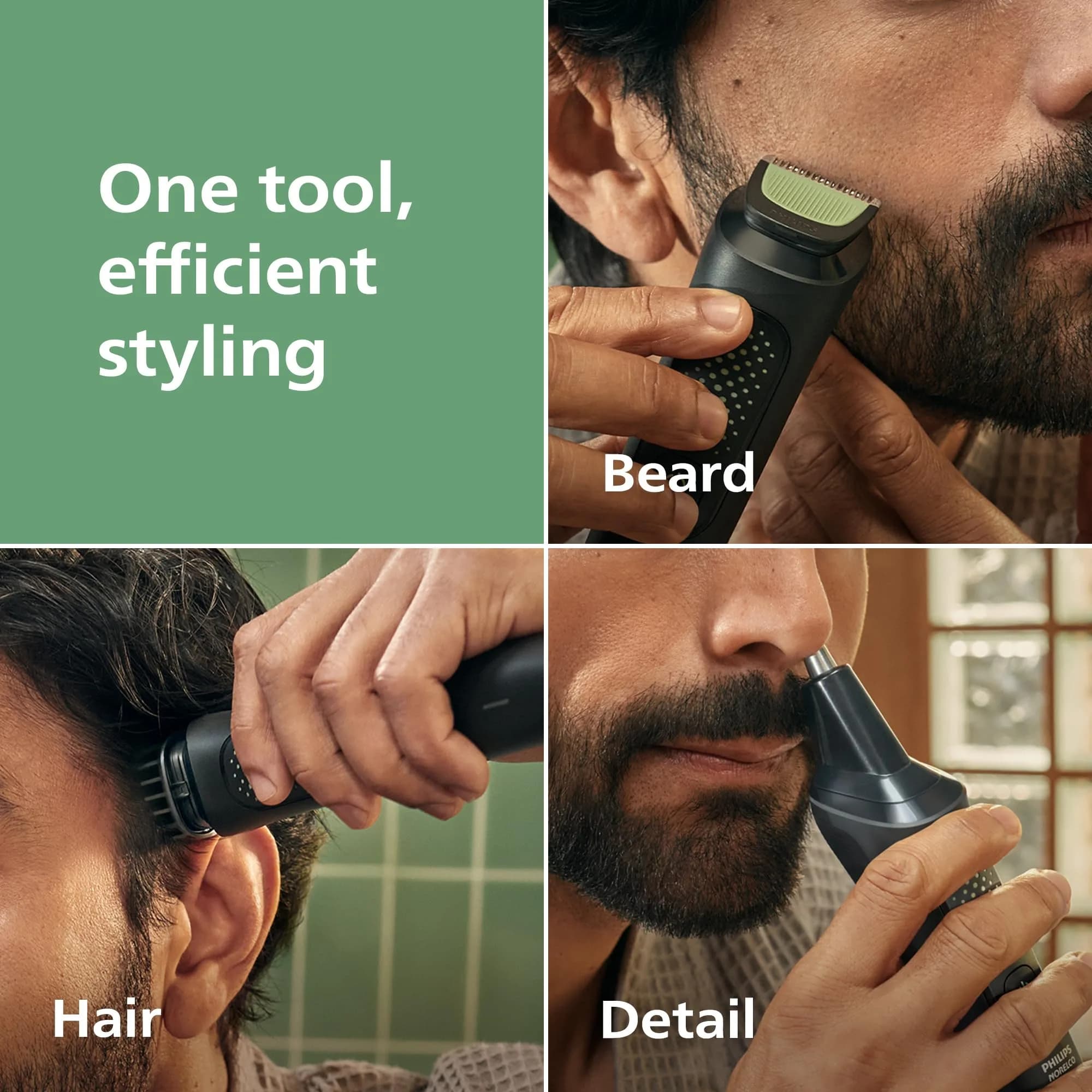 Philips Norelco All-in-One 3000 Series 13-in-1 Trimmer MG3919/50 | 9 Length Settings, Skin-Friendly Blades - view 2