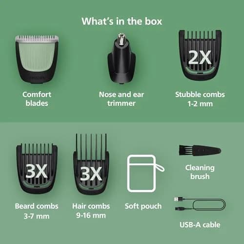 Philips Norelco All-in-One 3000 Series 13-in-1 Trimmer MG3919/50 | 9 Length Settings, Skin-Friendly Blades thumbnail 3