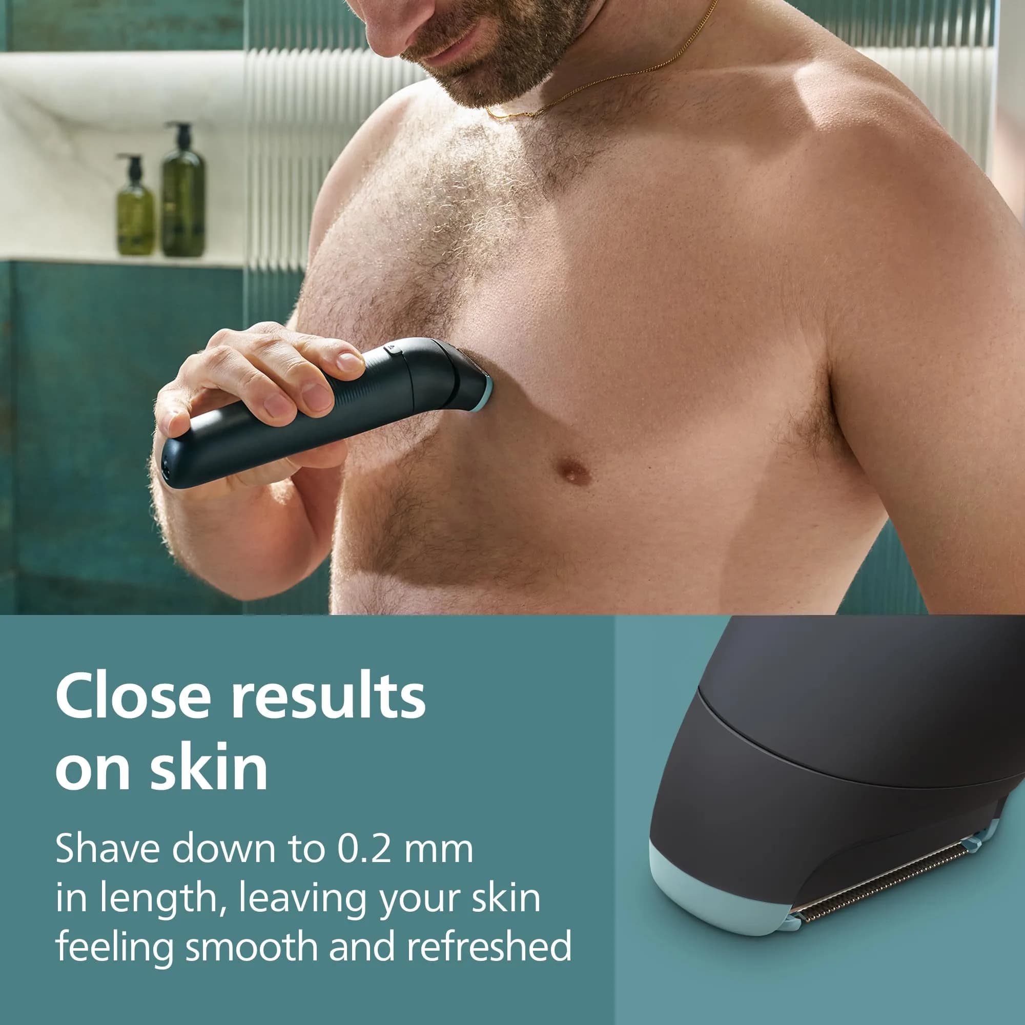 Philips Norelco Replacement Foil for Body Groomer BG2010/40 | Triple Protect Shave System - view 5