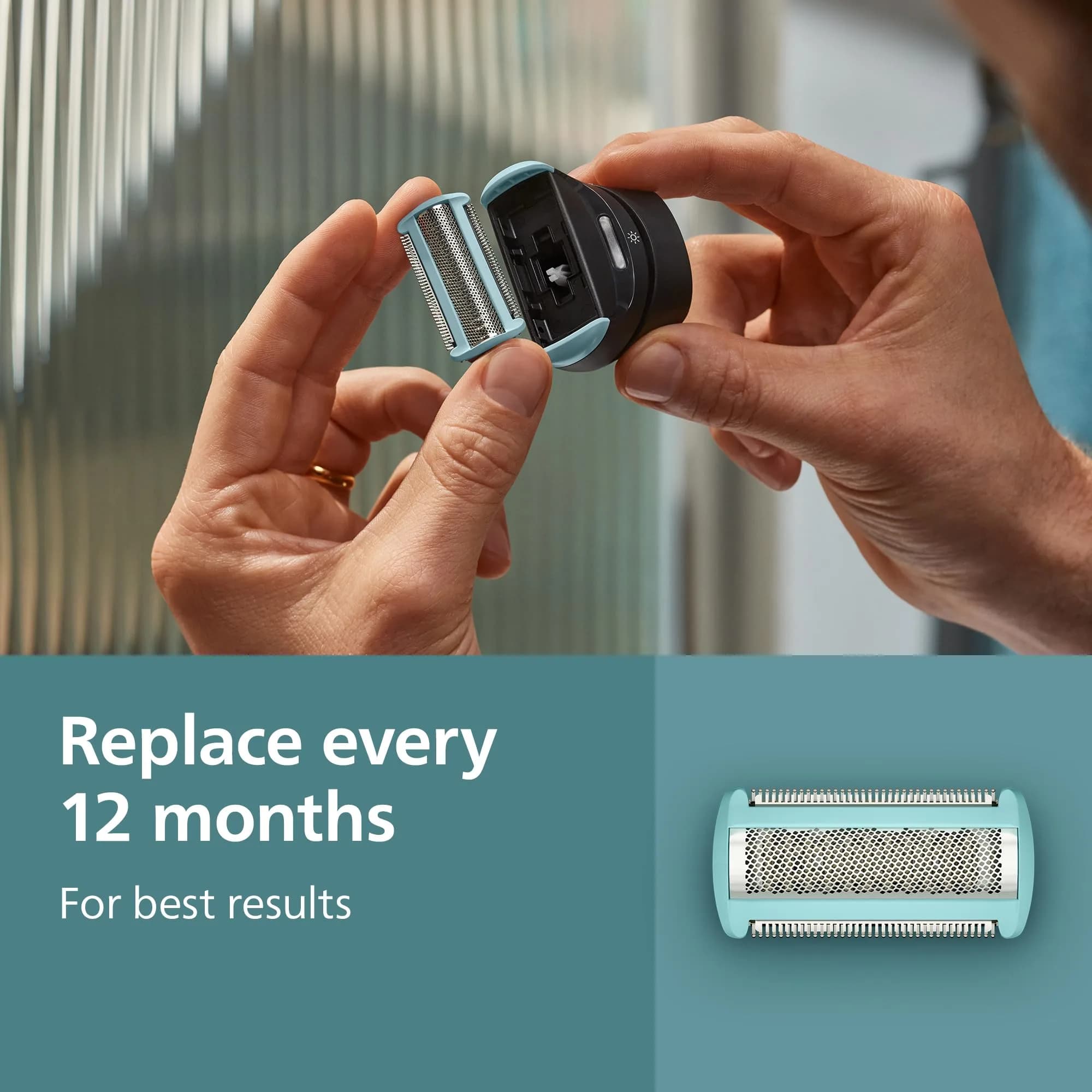 Philips Norelco Replacement Foil for Body Groomer BG2010/40 | Triple Protect Shave System - view 3