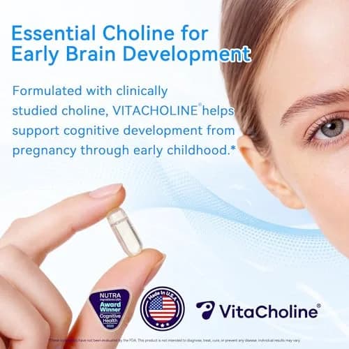 I LOVE HEALTH Liquid Choline Supplement 500mg | Supports Pregnancy & Brain Health thumbnail 5