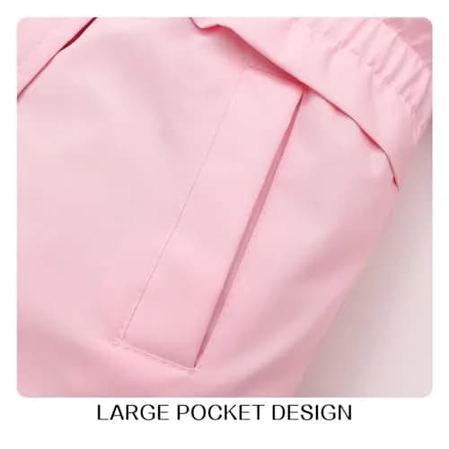 Mokitoni Winter Coat for Girls 7-8 Years Pink | Waterproof & Windproof thumbnail 4
