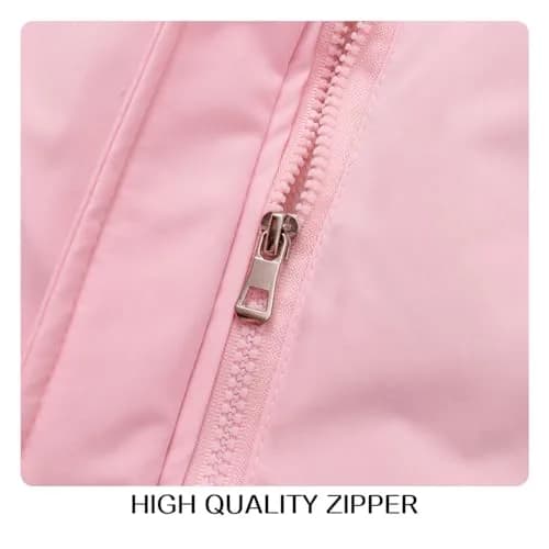 Mokitoni Winter Coat for Girls 7-8 Years Pink | Waterproof & Windproof thumbnail 5