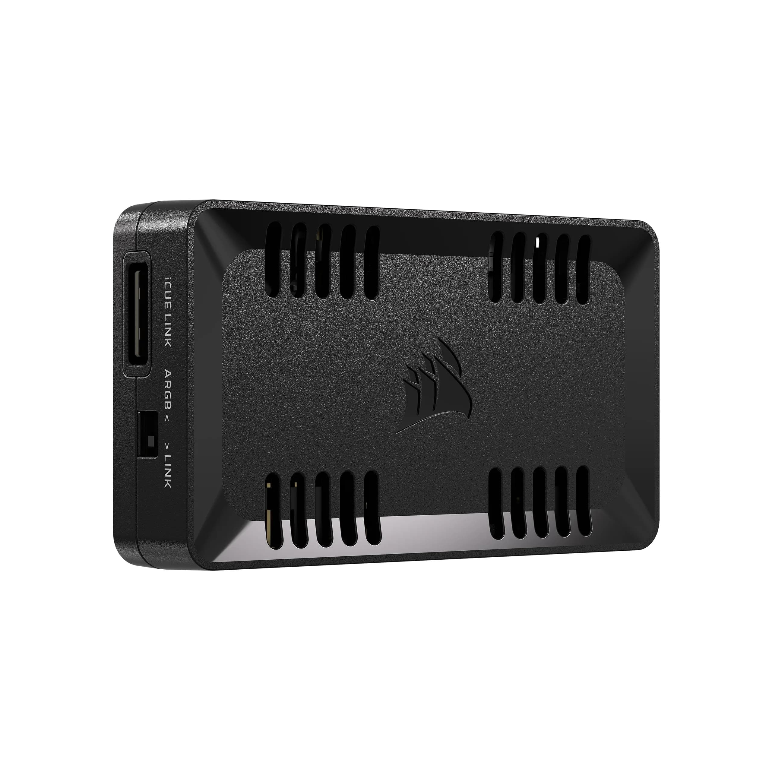 Corsair Commander Duo iCUE Link RGB Lighting and PWM ARGB Fan Controller – Control 12 Daisy-Chained PWM Fans, Two Flexible Temperature Sensors Included – Black | Supports iCUE Ecosystem — Black