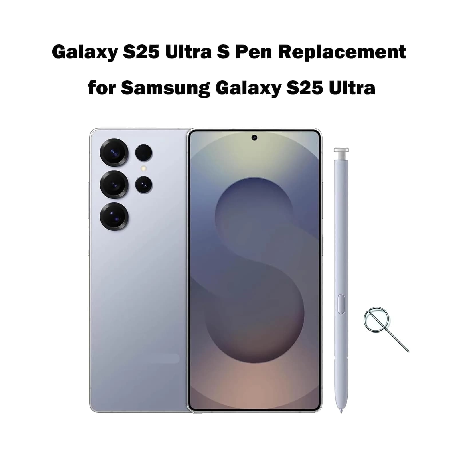 Peixiong Galaxy S25 Ultra S Pen Stylus for Samsung Galaxy S25 Ultra 5G (Light Silver) | 4096 Pressure Levels - view 2