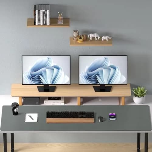 Aothia Faux Leather Desk Mat Large Mouse Pad 120.9cm x 60cm (47.2" x 23.6") | Non-Slip Waterproof Writing Surface thumbnail 9
