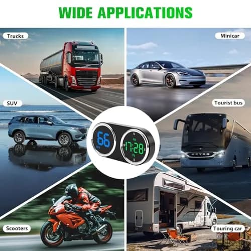 GUGUMO GPS Digital Speedometer for Car MPH | Universal HUD Speed Meter with LED Display thumbnail 4
