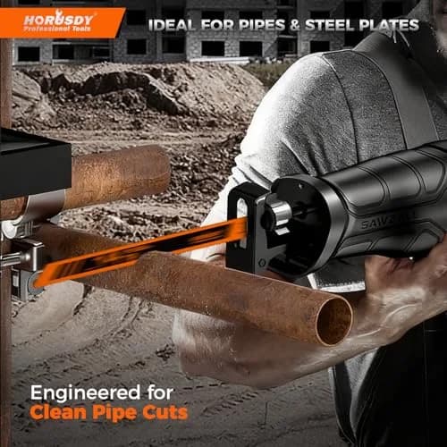 HORUSDY 9-Inch 14TPI Bi-Metal Reciprocating Saw Blades (6-Pack, 22.86 cm) | Heavy-Duty Metal Cutting thumbnail 5