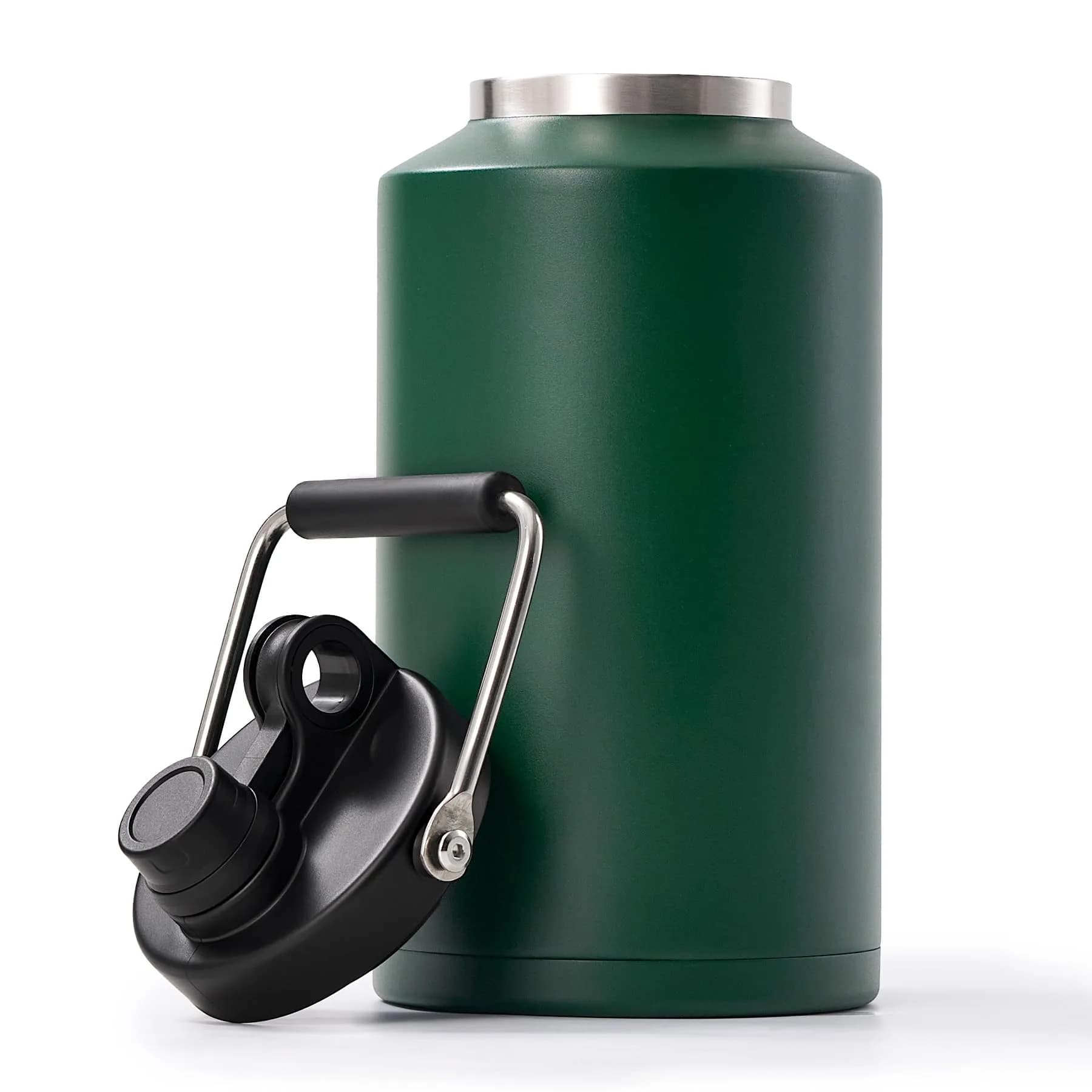 Kerilyn Insulated Gallon Jug with Handle, 3785ml (128 Ounces) Stainless Steel | Keeps Drinks Cold 48 Hrs, Hot 24 Hrs