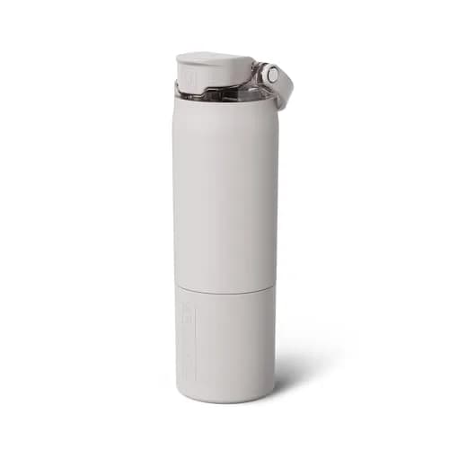 BrüMate Rise 25oz (740ml) Insulated Stainless Steel Water Bottle | Leakproof Covered Straw | Cup-Holder Friendly | Dune thumbnail 1