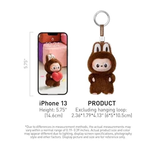 POP MART THE MONSTER PIN FOR LOVE SERIES Blind Box Whole Set | 14 Vinyl Plush Pendants thumbnail 7