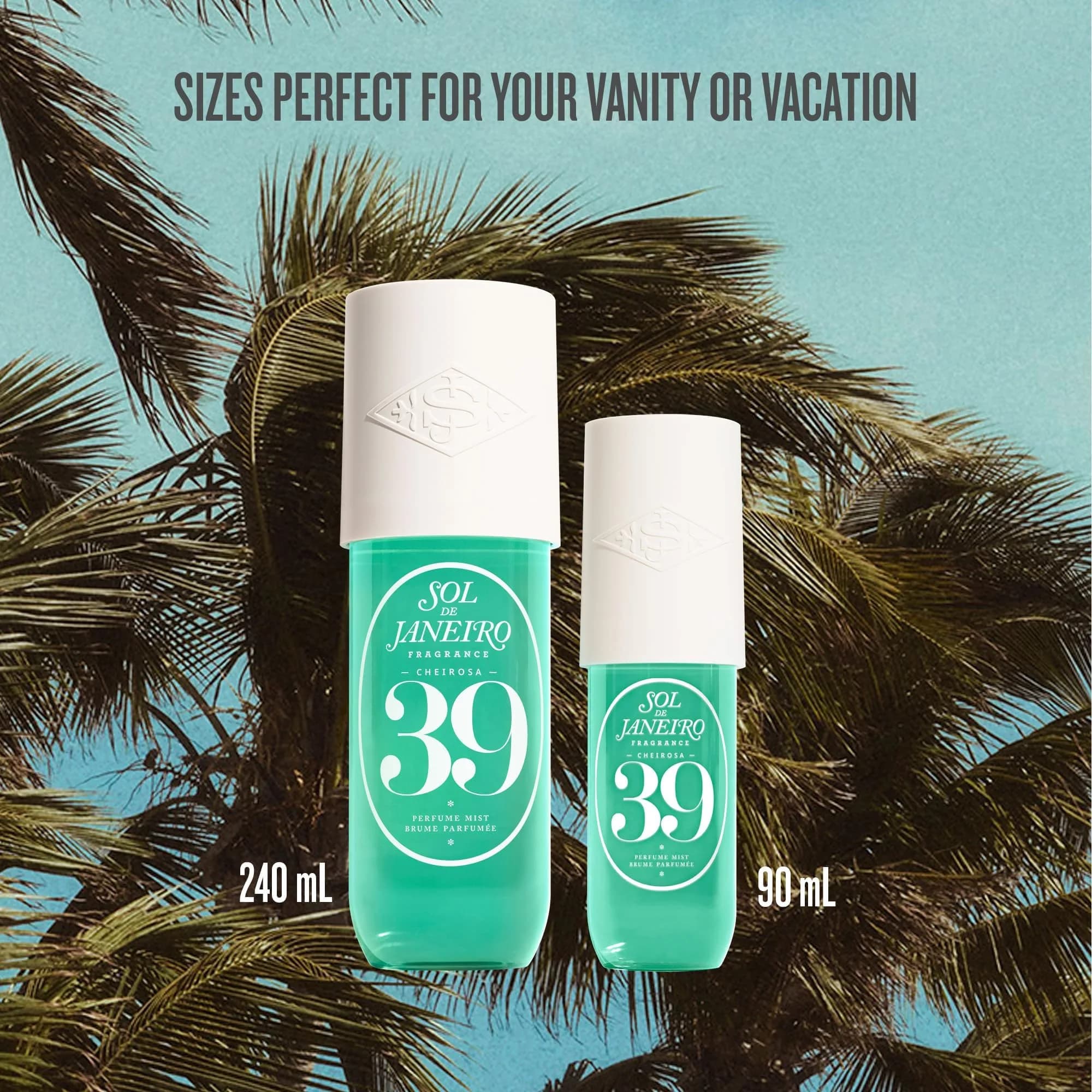 Sol de Janeiro Cheirosa 39 Limited Edition Hair & Body Fragrance Mist Travel Size 90mL (3.0 fl oz) | Coconut Cream & Tropical Orchid Scent - view 9