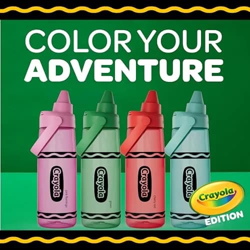 CamelBak Crayola Chug Water Bottle 25oz | Bright, Durable Tritan, Easy to Carry thumbnail 7