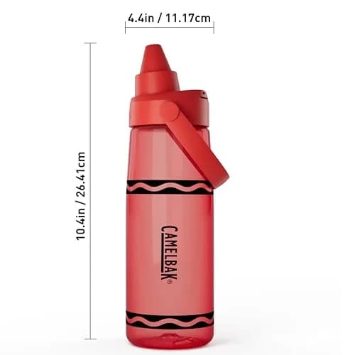 CamelBak Crayola Chug Water Bottle 25oz | Bright, Durable Tritan, Easy to Carry thumbnail 2