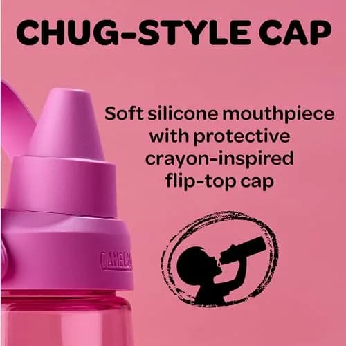 CamelBak Crayola Chug Water Bottle 25oz | Bright, Durable Tritan, Easy to Carry thumbnail 3