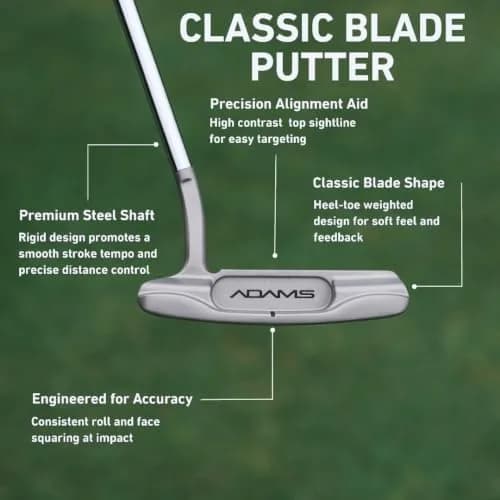 TaylorMade New Idea Package Set, Men's, Right-Handed, 10-Piece Steel | Complete Golf Clubs for Confidence & Distance thumbnail 5