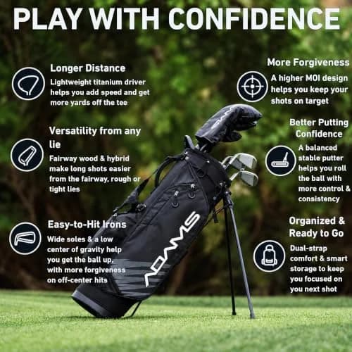 TaylorMade New Idea Package Set, Men's, Left-Handed, 11-Piece Graphite | Complete Golf Clubs for Effortless Distance thumbnail 6