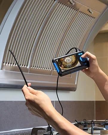 T TAKMLY Industrial Endoscope Borescope Inspection Camera - Blue Dual Lens 1080P with 4.3" LCD & 16.5FT Cable - view 7