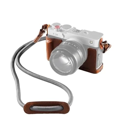 SMALLRIG Leather Camera Case Kit for FUJIFILM X-E5 with Shoulder Strap (Brown) | Vintage Leather Design thumbnail 1