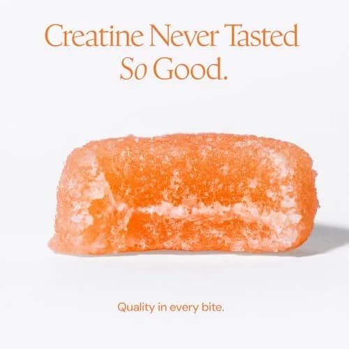 Create Creatine Monohydrate Gummies for Men & Women, Boost Focus, Strength, and Endurance, Anti-Melting Formula, Vegan, Gluten-Free, Non-GMO, 1.5g of Creatine per Gummy (Sour Peach) | 90 Count (405g) thumbnail 3