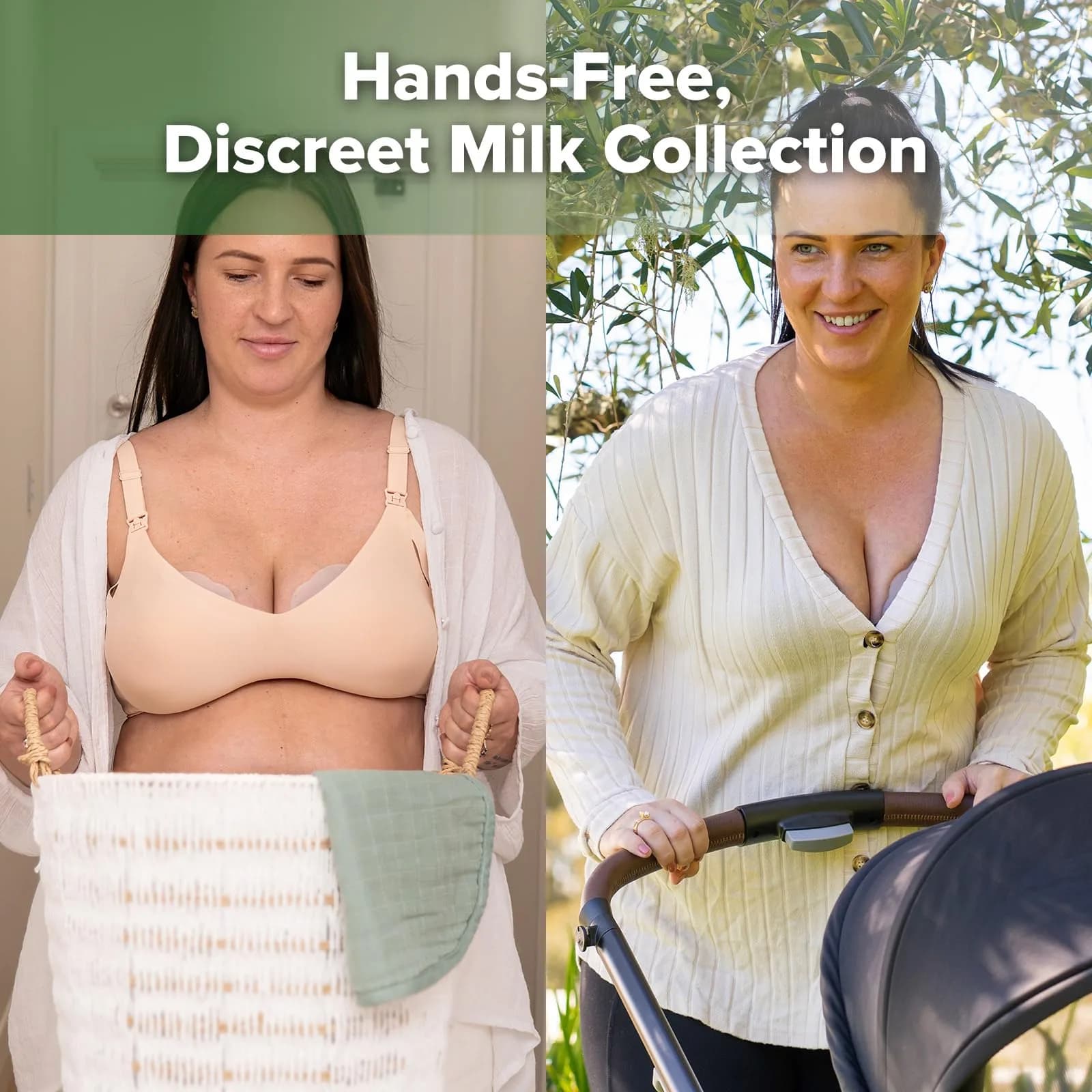 haakaa Petal Soft Silicone Milk Collector (2PCS) | BPA-Free, Leak-Free, Discreet Fit - view 6
