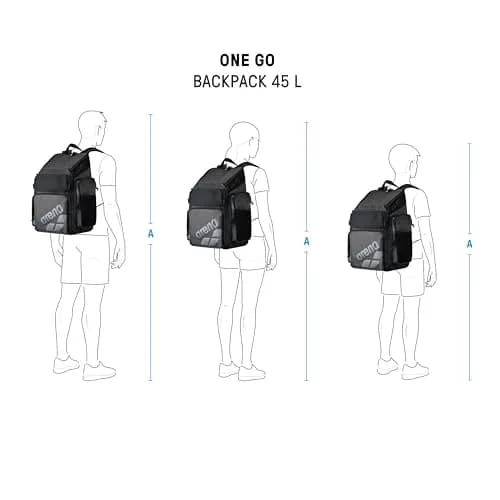 ARENA One Go Backpack Swimmers Athletes Sports Gym Rucksack 45L | Large Training Gear with Wet Management thumbnail 6