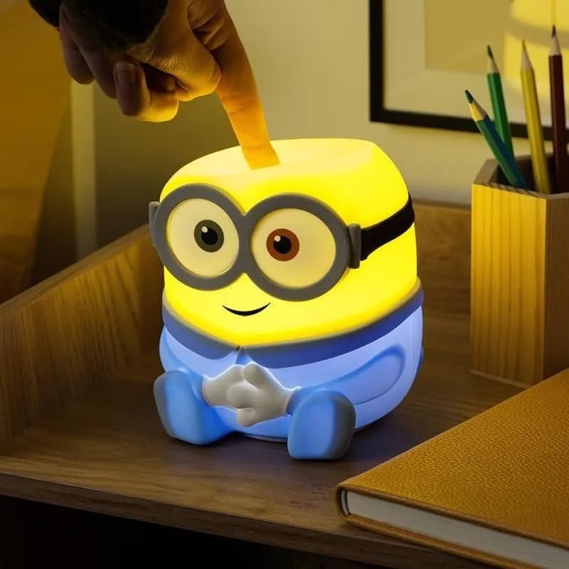 Paladone Minions Bob SquishyGlo Night Light 15cm | Rechargeable Silicone Kids & Adults thumbnail 6