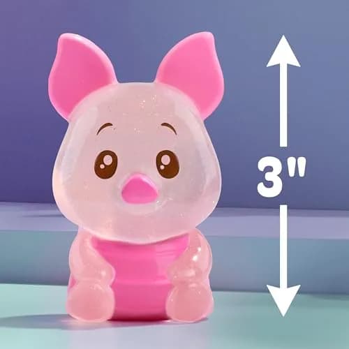 Just Play Disney Winnie the Pooh Bear-y Cute Jelly Figures 3-Pack | Squishy, Glittery, Collectible Toy for Kids 2+ thumbnail 6