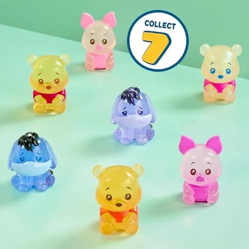 Just Play Disney Winnie the Pooh Bear-y Cute Jelly Figures 3-Pack | Squishy, Glittery, Collectible Toy for Kids 2+ thumbnail 2